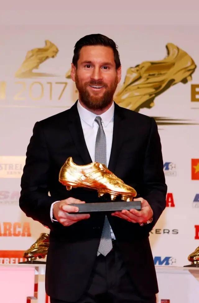 西甲金靴榜出炉，梅西连续第五次问鼎